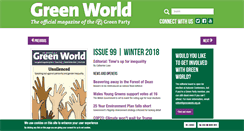 Desktop Screenshot of greenworld.org.uk