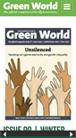 Mobile Screenshot of greenworld.org.uk