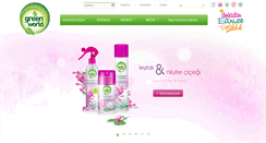 Desktop Screenshot of greenworld.com.tr